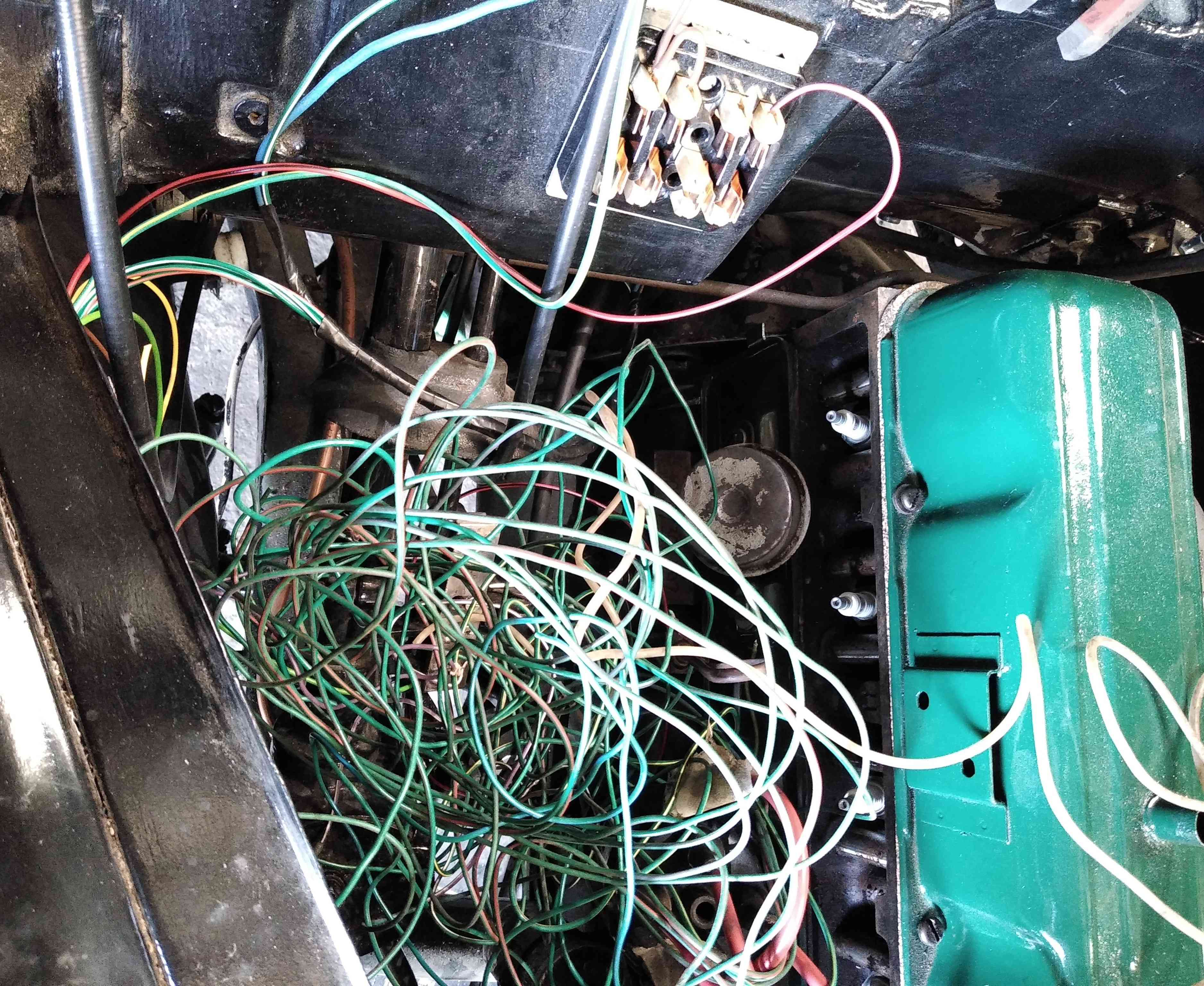 Wire is from a 1975 Austin Maxi to ensure quality